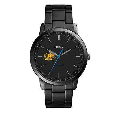 Fossil Kent State Golden Flashes The Minimalist Slim Stainless Steel Watch