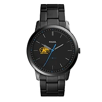 Fossil Kent State Golden Flashes The Minimalist Slim Stainless Steel Watch