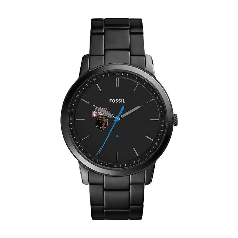 Fossil Montana Grizzlies The Minimalist Slim Stainless Steel Watch