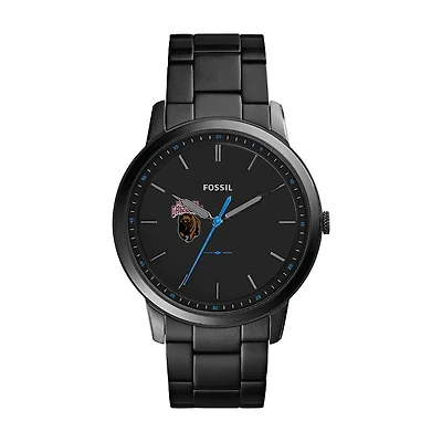 Fossil Montana Grizzlies The Minimalist Slim Stainless Steel Watch