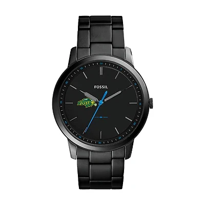 Fossil NDSU Bison The Minimalist Slim Stainless Steel Watch