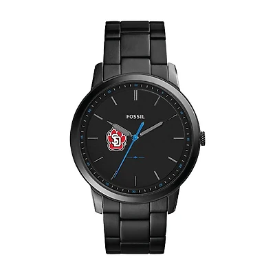 Fossil South Dakota Coyotes The Minimalist Slim Stainless Steel Watch