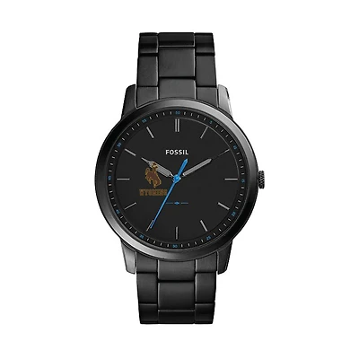 Fossil Wyoming Cowboys The Minimalist Slim Stainless Steel Watch