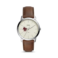 Fossil Boston College Eagles The Minimalist Leather Watch