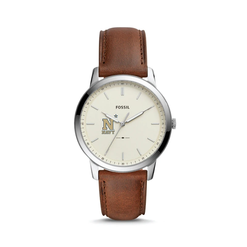 Fossil Navy Midshipmen The Minimalist Leather Watch