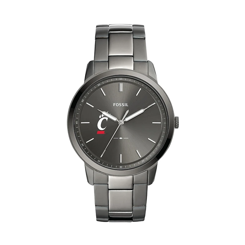 Fossil Cincinnati Bearcats The Minimalist Three-Hand Smoke Watch