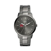 Fossil Miami University RedHawks The Minimalist Three-Hand Smoke Watch