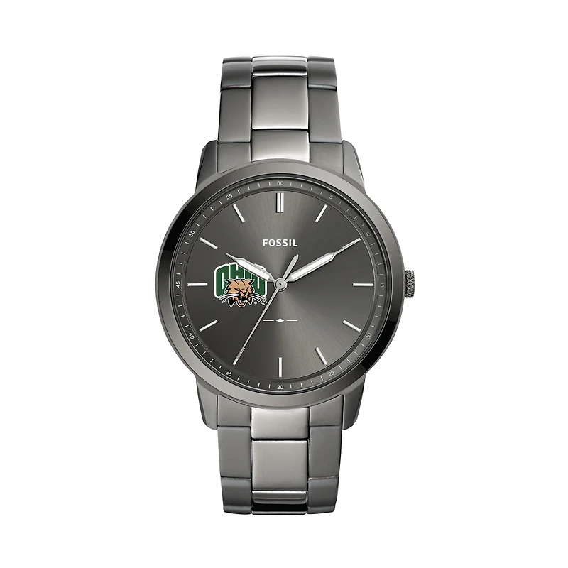 Fossil Ohio Bobcats The Minimalist Three-Hand Smoke Watch