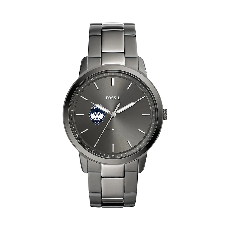 Fossil UConn Huskies The Minimalist Three-Hand Smoke Watch