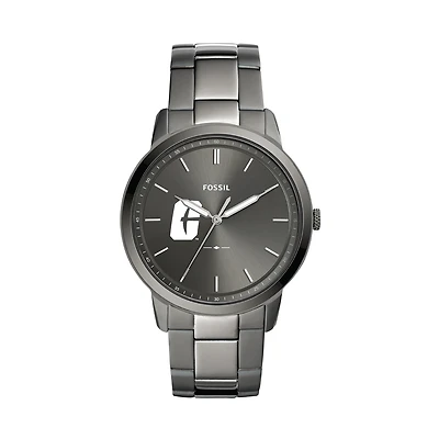 Fossil Charlotte 49ers The Minimalist Three-Hand Smoke Watch