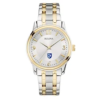 Bulova Silver/Gold New Hampshire Wildcats Classic Two-Tone Round Watch