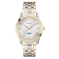 Bulova Silver/Gold UC Irvine Anteaters Classic Two-Tone Round Watch