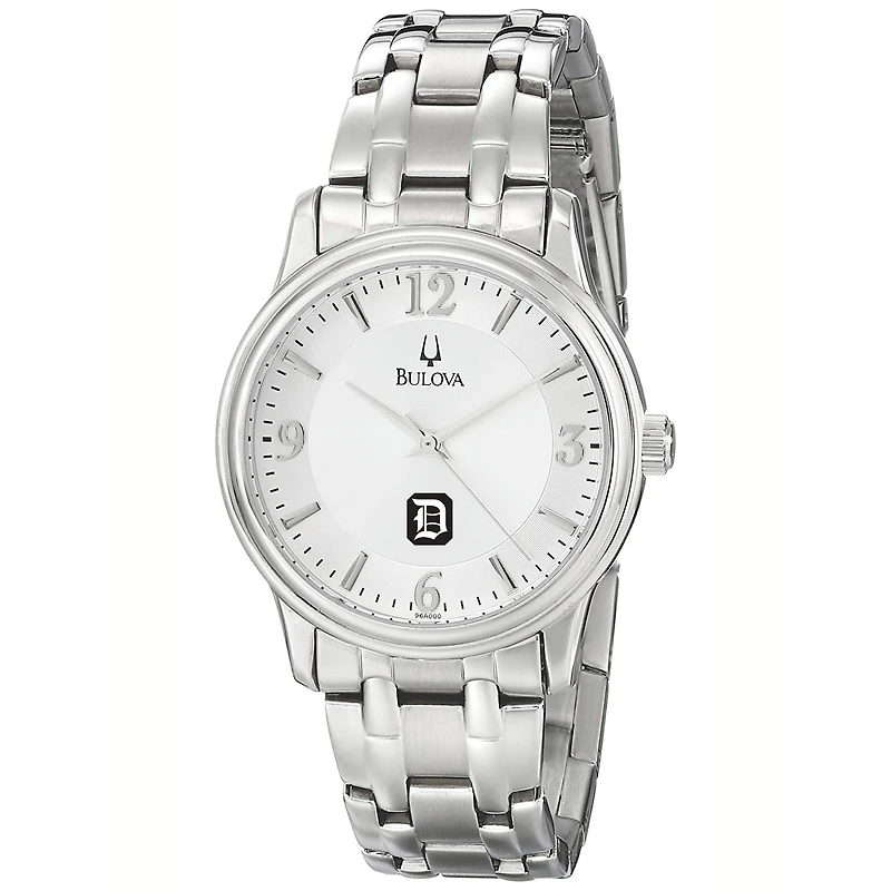 Men's Bulova  Silver Duquesne Dukes