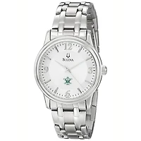 Men's Bulova  Silver William & Mary Tribe