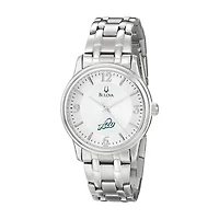 Men's Bulova  Silver Florida Gulf Coast Eagles