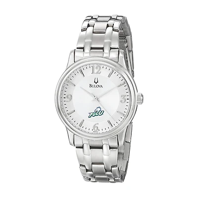 Men's Bulova  Silver Florida Gulf Coast Eagles