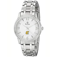 Men's Bulova  Silver Tennessee Chattanooga Mocs