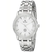Men's Bulova  Silver Cal State L.A. Golden Eagles