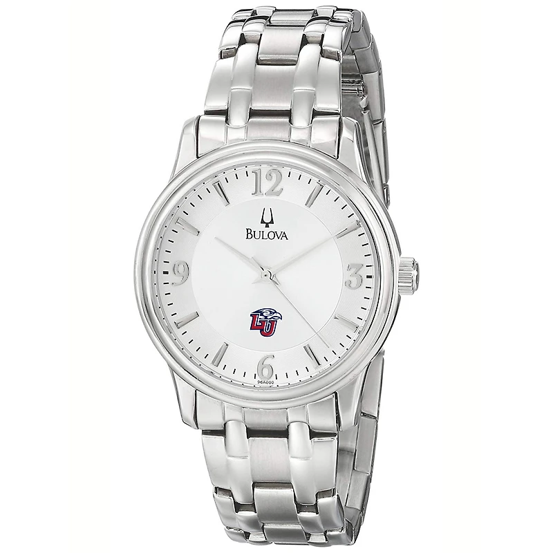 Men's Bulova Silver Liberty Flames