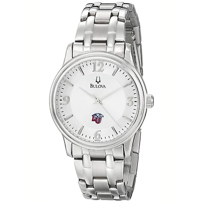 Men's Bulova  Silver Liberty Flames