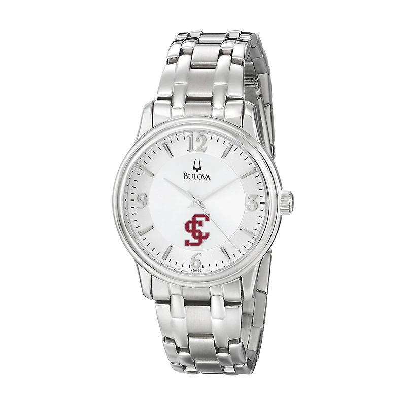 Men's Bulova  Silver Santa Clara Broncos