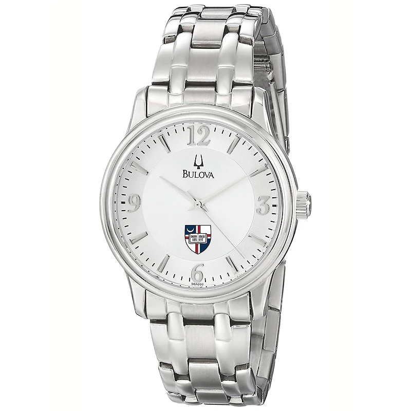 Men's Bulova Silver Catholic University Cardinals