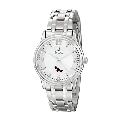 Men's Bulova  Silver Saint Joseph's Hawks