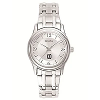 Women's Bulova Silver Duquesne Dukes Stainless Steel Quartz Watch