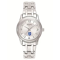 Women's Bulova Silver New Hampshire Wildcats Stainless Steel Quartz Watch
