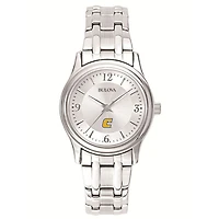 Women's Bulova Silver Tennessee Chattanooga Mocs Stainless Steel Quartz Watch