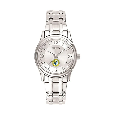 Women's Bulova Silver Siena Heights Saints Stainless Steel Quartz Watch