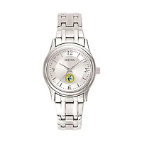Women's Bulova Silver Siena Heights Saints Stainless Steel Quartz Watch