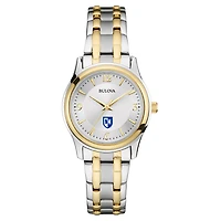 Women's Bulova Silver/Gold New Hampshire Wildcats Classic Two-Tone Round Watch
