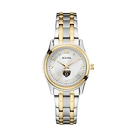 Women's Bulova Silver/Gold Oakland Golden Grizzlies Classic Two-Tone Round Watch