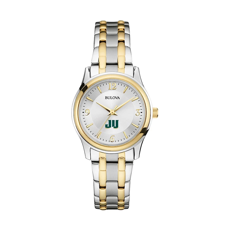 Women's Bulova Silver/Gold JU Dolphins Classic Two-Tone Round Watch