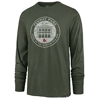 Men's '47 Green Boston Red Sox Fenway Coin Long Sleeve T-Shirt