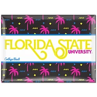 WinCraft Florida State Seminoles Beach Club 2.5'' x 3.5'' Palm Trees Metal Fridge Magnet
