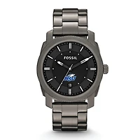 Fossil Nova Southeastern Sharks Machine Smoke Stainless Steel Watch