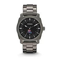 Fossil Louisiana Tech Bulldogs Machine Smoke Stainless Steel Watch