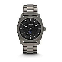 Fossil Wellesley Blue Machine Smoke Stainless Steel Watch
