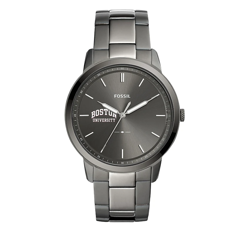 Fossil Boston University The Minimalist Three-Hand Smoke Watch