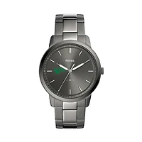 Fossil North Texas Mean Green The Minimalist Three-Hand Smoke Watch