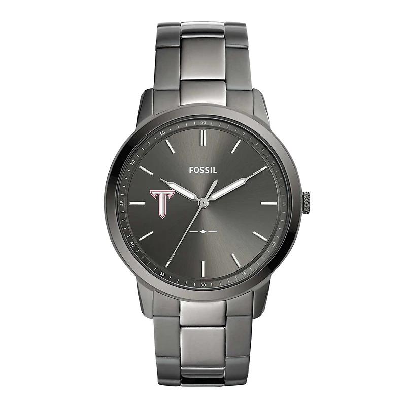 Fossil Troy University Trojans The Minimalist Three-Hand Smoke Watch