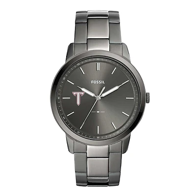 Fossil Troy University Trojans The Minimalist Three-Hand Smoke Watch