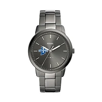 Fossil Indiana State Sycamores The Minimalist Three-Hand Smoke Watch