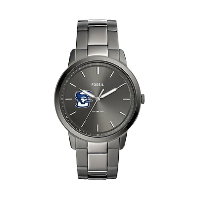 Fossil Creighton Bluejays The Minimalist Three-Hand Smoke Watch