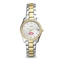 Women's Fossil Boston University Scarlette Mini Two-Tone Stainless Steel Watch