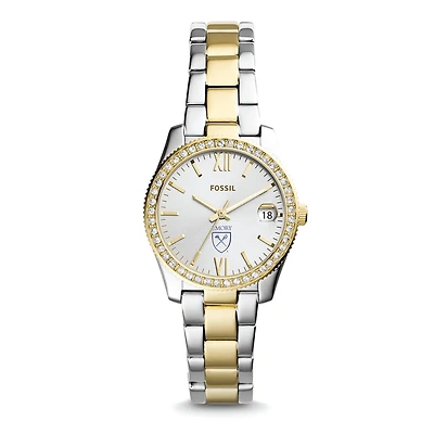 Women's Fossil Emory Eagles Scarlette Mini Two-Tone Stainless Steel Watch