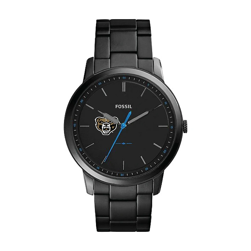 Fossil Oakland Golden Grizzlies The Minimalist Slim Stainless Steel Watch