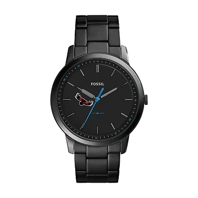 Fossil Saint Joseph's Hawks The Minimalist Slim Stainless Steel Watch